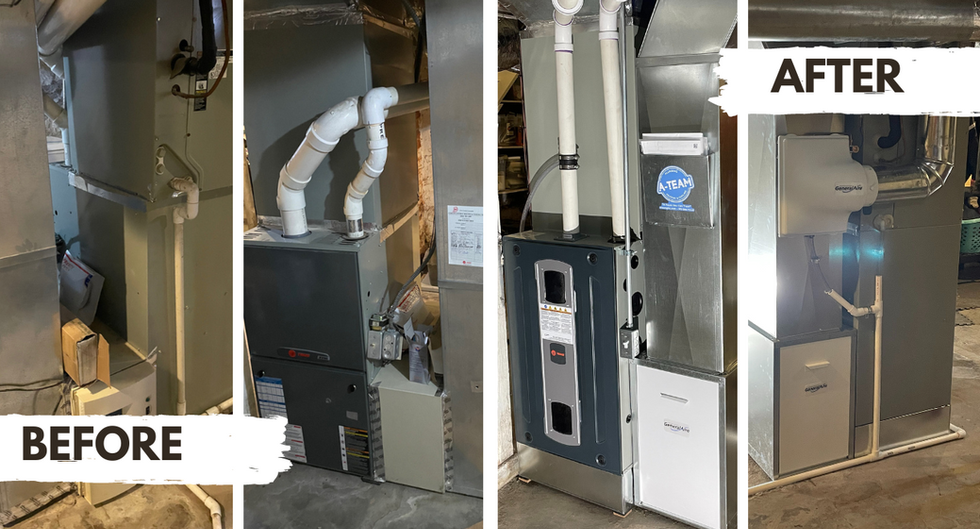 A-Team PHC before and after project photo